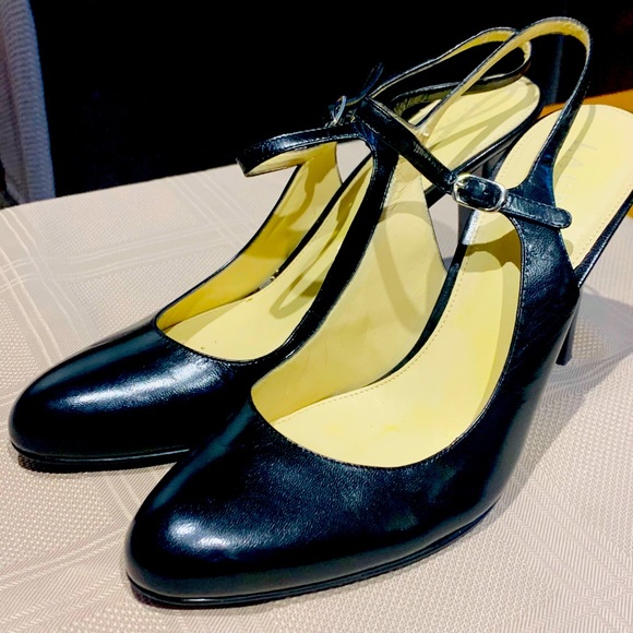 Ralph Lauren Slingbacks 4” - Picture 3 of 4